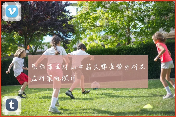 陈雨菲面对山口茜交锋劣势分析及应对策略探讨